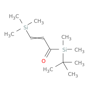 Silane, (1,1-dimethylethyl)dimethyl[1-oxo-3-(trimethylsilyl)-2-propenyl]-