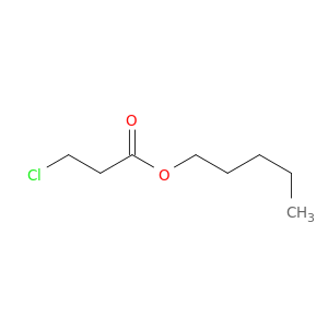 Propanoic acid, 3-chloro-, pentyl ester
