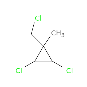Cyclopropene, 1,2-dichloro-3-(chloromethyl)-3-methyl-