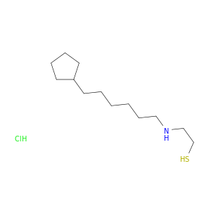 2-[(6-cyclopentylhexyl)amino]ethanethiol hydrochloride(1:1)