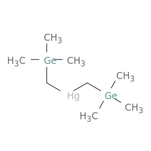 Mercury, bis[(trimethylgermyl)methyl]-