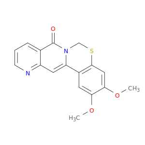 6H,8H-[1,6]Naphthyridino[6,7-c][1,3]benzothiazin-8-one, 2,3-dimethoxy-