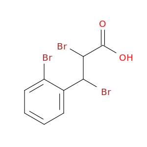 2,3-Dibromo-3-(2-bromophenyl)propionic Acid
