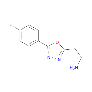 2-(5-(4-FLUOROPHENYL)-1,3,4-OXADIAZOL-2-YL)ETHANAMINE