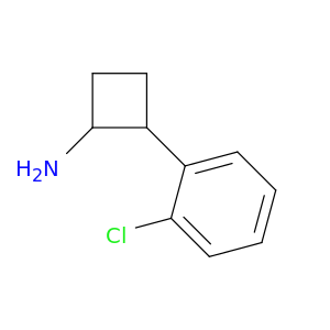 2-(2-Chlorophenyl)cyclobutan-1-amine