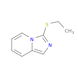 Imidazo[1,5-a]pyridine, 3-(ethylthio)-