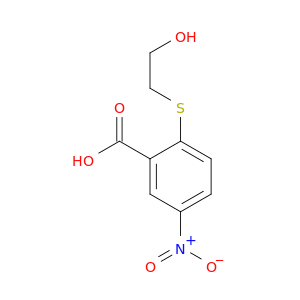 2-[(2-羟乙基)硫烷基]-5-硝基苯甲酸