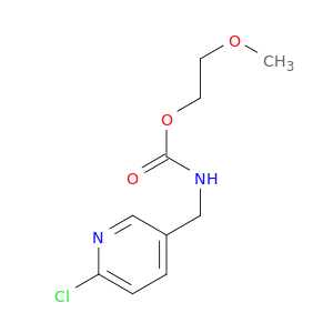 Carbamic acid, [(6-chloro-3-pyridinyl)methyl]-, 2-methoxyethyl ester