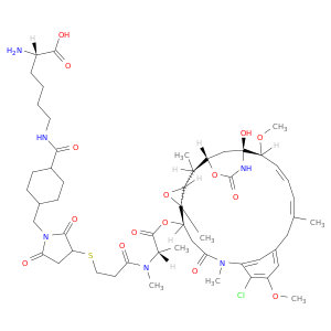 N2'-[3-[[1-[[反-4-[[[(5S)-5-氨基-5-羧基戊基]氨基]羰基]环己基]甲基]-2,5-二氧代-3-吡咯烷基]硫代]-1-氧代丙基]-N2'-脱乙酰美登素