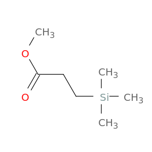 Propanoic acid, 3-(trimethylsilyl)-, methyl ester