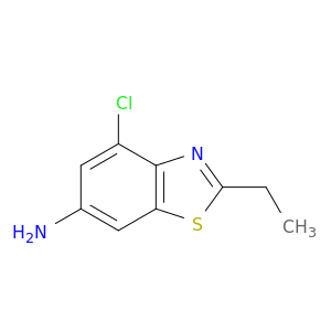 4-CHLORO-2-ETHYL-6-BENZOTHIAZOLAMINE