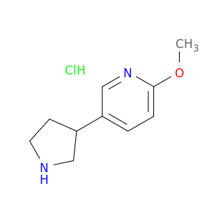 2-甲氧基-5-(吡咯烷-3-基)吡啶盐酸盐