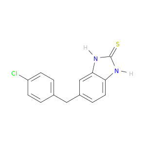 2H-Benzimidazole-2-thione, 5-[(4-chlorophenyl)methyl]-1,3-dihydro-