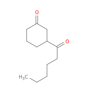 Cyclohexanone, 3-(1-oxohexyl)-