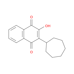 1,4-Naphthalenedione, 2-cycloheptyl-3-hydroxy-