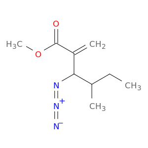 Hexanoic acid, 3-azido-4-methyl-2-methylene-, methyl ester