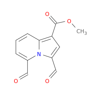 METHYL 3,5-DIFORMYL-1-INDOLIZINECARBOXYLATE;METHYL 3,5-DIFORMYL-1-INDOLIZINECARBOXYLATE