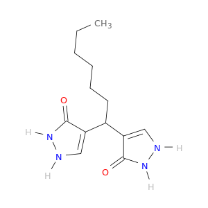 3H-Pyrazol-3-one, 4,4'-heptylidenebis[1,2-dihydro-
