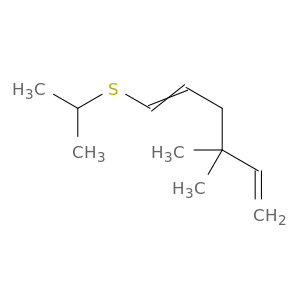 1,5-Hexadiene, 4,4-dimethyl-1-[(1-methylethyl)thio]-