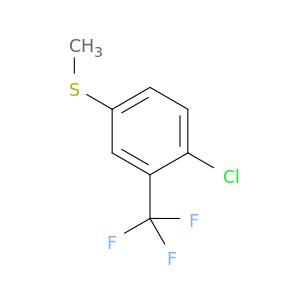 (4-Chloro-3-(trifluoromethyl)phenyl)(methyl)sulfane