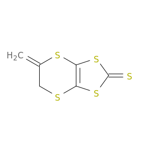 1,3-Dithiolo[4,5-b][1,4]dithiin-2-thione, 5,6-dihydro-5-methylene-