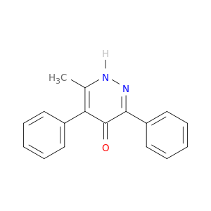 4(1H)-Pyridazinone, 6-methyl-3,5-diphenyl-