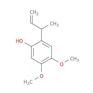 Phenol, 4,5-dimethoxy-2-(1-methyl-2-propenyl)-