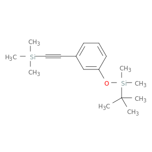 Silane, [[3-[[(1,1-dimethylethyl)dimethylsilyl]oxy]phenyl]ethynyl]trimethyl-