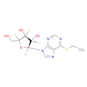 (2R,3R,4R,5R)-2-(6-ethylsulfanylpurin-9-yl)-5-(hydroxymethyl)oxolane-3,4-diol