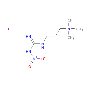 1-Propanaminium,3-[[imino(nitroamino)methyl]amino]-N,N,N-trimethyl-, iodide (1:1)