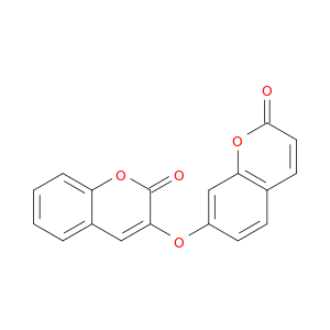 2H-1-Benzopyran-2-one, 3-[(2-oxo-2H-1-benzopyran-7-yl)oxy]-
