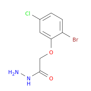 2-(2-Bromo-5-chlorophenoxy)acetohydrazide