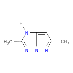 1H-Pyrazolo[1,5-b][1,2,4]triazole, 2,6-dimethyl-