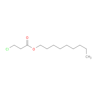 Propanoic acid, 3-chloro-, nonyl ester