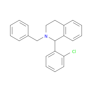 Isoquinoline, 1-(2-chlorophenyl)-1,2,3,4-tetrahydro-2-(phenylmethyl)-