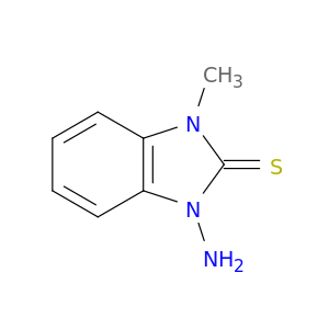 2H-Benzimidazole-2-thione, 1-amino-1,3-dihydro-3-methyl-