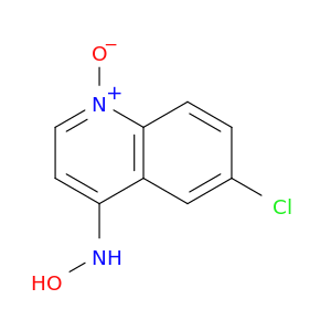 4-Quinolinamine,6-chloro-N-hydroxy-, 1-oxide