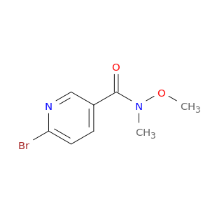 6-Bromo-N-methoxy-N-methylnicotinamide