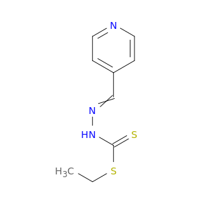 Hydrazinecarbodithioic acid, (4-pyridinylmethylene)-, ethyl ester