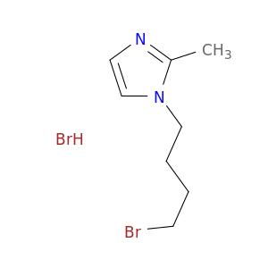 1H-咪唑,1-(4-溴丁基)-2-甲基-,氢溴酸盐(1：1)