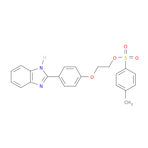 2-[4-[2-(4-methylphenyl)sulfonyloxyethoxy]phenyl]-1H-benzoimidazole