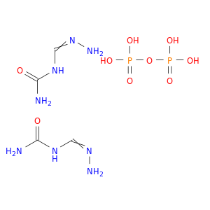 二磷酸,Compd。用(氨基酰亚胺甲基)尿素(1：2)