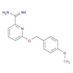 2-Pyridinecarboximidamide, 6-[(4-methoxyphenyl)methoxy]-