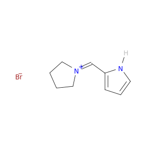 Pyrrolidinium, 1-(1H-pyrrol-2-ylmethylene)-, bromide