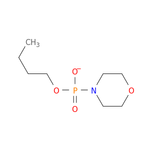 Phosphonic acid, 4-morpholinyl-, monobutyl ester