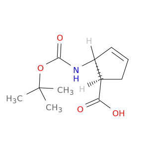 (±)-顺式-2-(BOC-氨基)-3-环戊烯羧酸