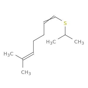 1,5-Heptadiene, 6-methyl-1-[(1-methylethyl)thio]-