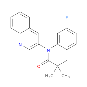 [1(2H),3'-Biquinolin]-2-one, 7-fluoro-3,4-dihydro-3,3-dimethyl-