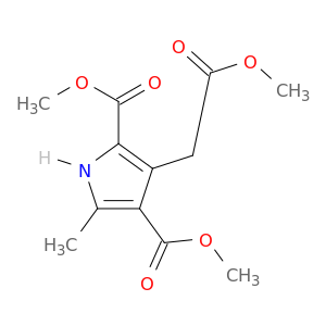 METHYL 2-ACETOXY-4-METHOXYCARBONYL-5-METHYLPYRROL-3-YLACETATE