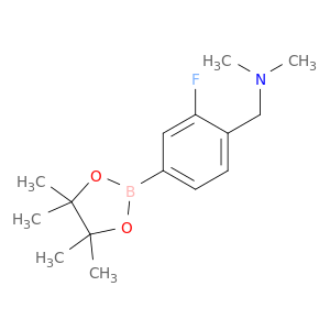 4-(N,N-Dimethylaminomethyl)-3-fluorophenylboronic acid, pinacol ester
